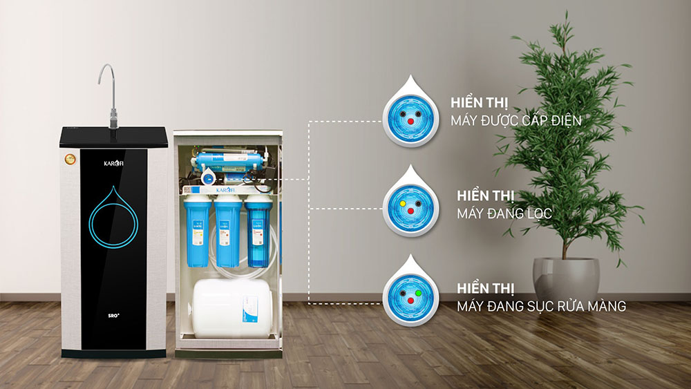 Máy lọc nước ro Karofi KSI90 PLUS