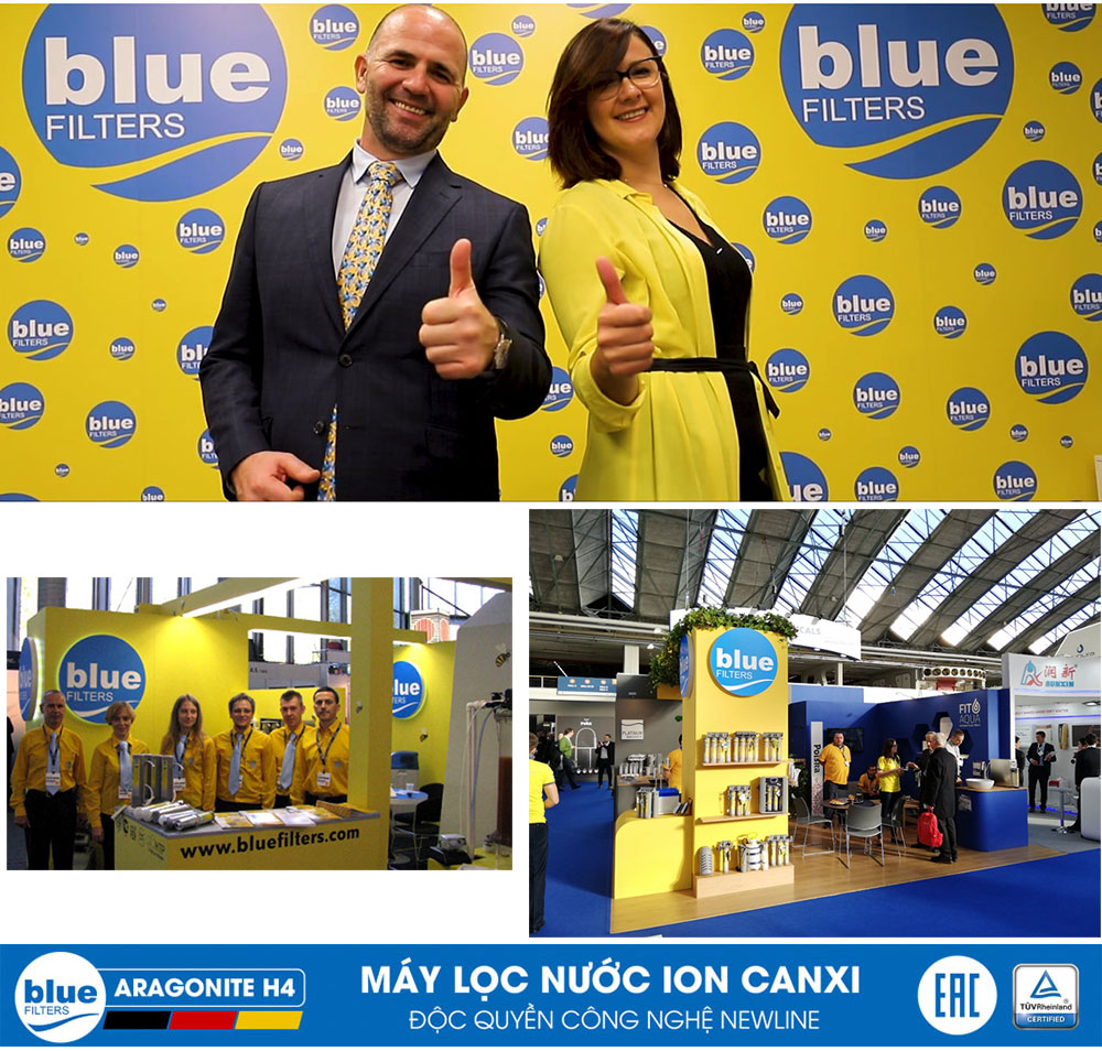 Xuất xứ máy lọc nước ion Canxi Bluefilters H4