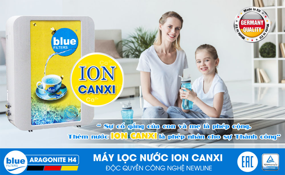 Lợi ích máy lọc nước ion Canxi Bluefilters