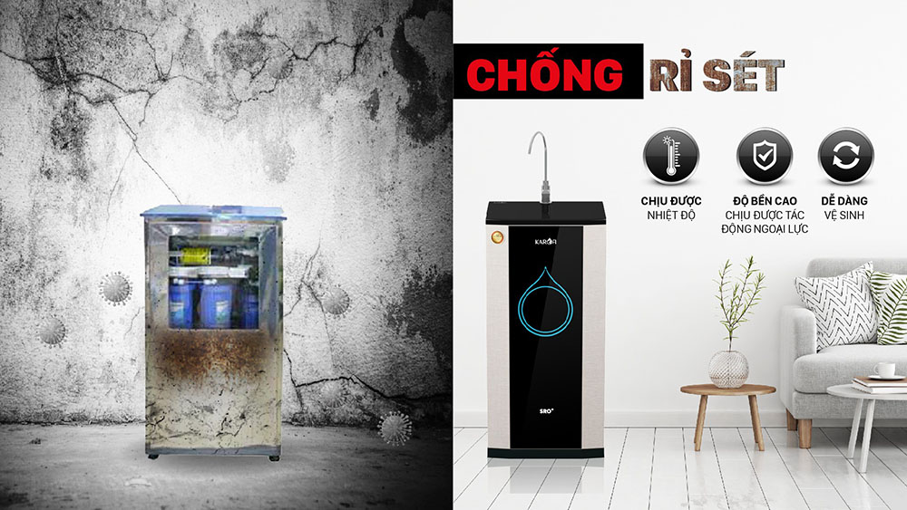 MÁY LỌC NƯỚC KAROFI KSI90 PLUS