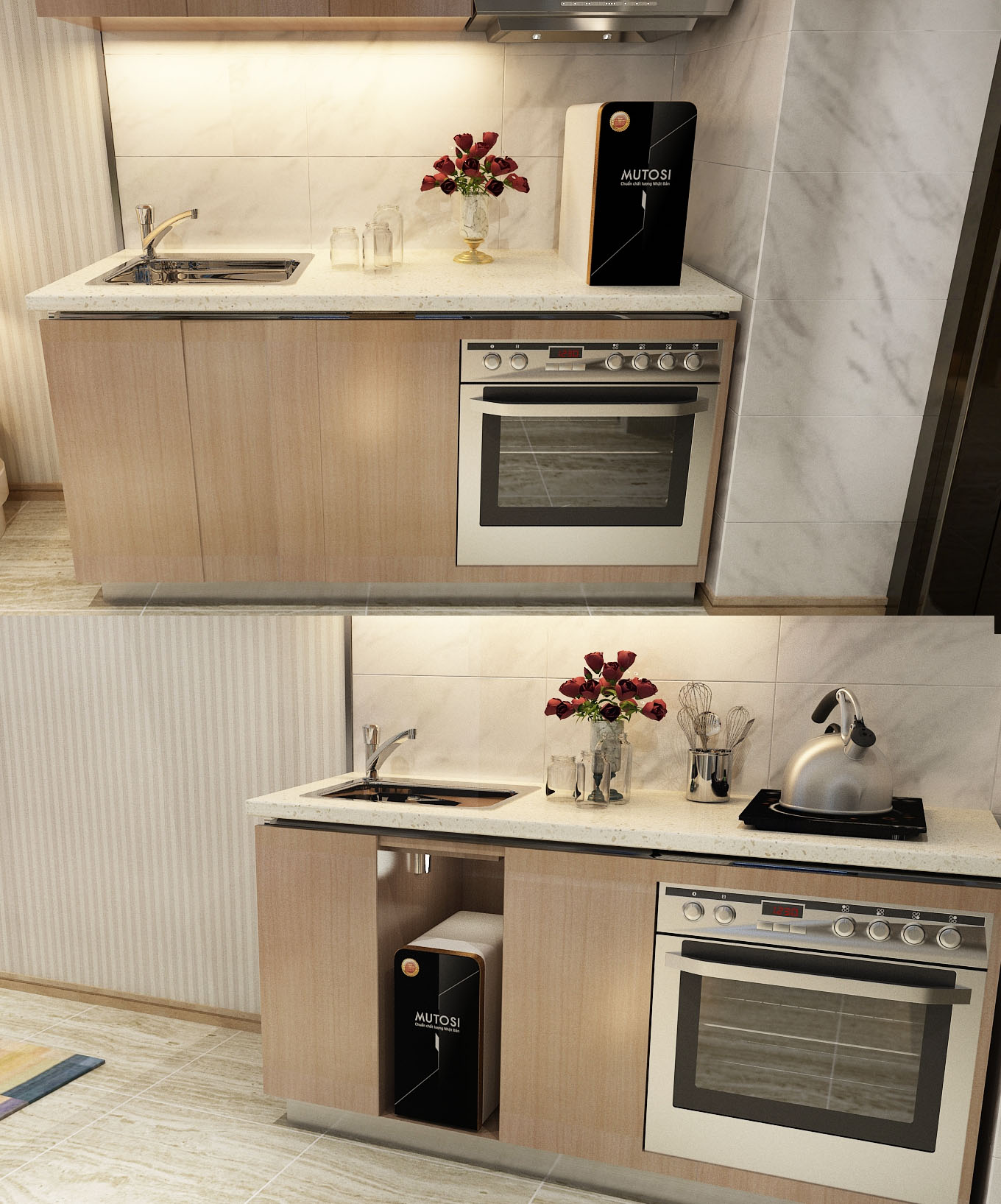 Máy lọc nước Mutosi MP-370U tiêu chuẩn Nhật Bản