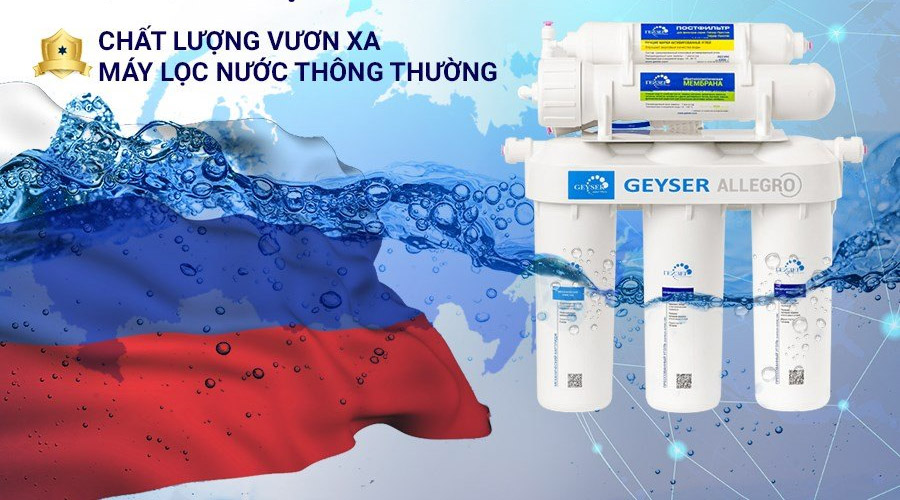 Máy lọc nước RO Geyser Allegro made in Russia