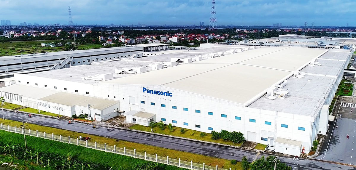 Nhà máy sản xuất máy ion kiềm Panasonic