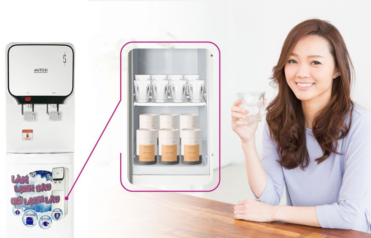 Khoang chứa Mutosi MD-200S chính hãng