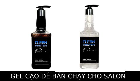MÔ HÌNH VỪA CẮT TÓC VỪA BÁN GEL CẠO RÂU TRONG