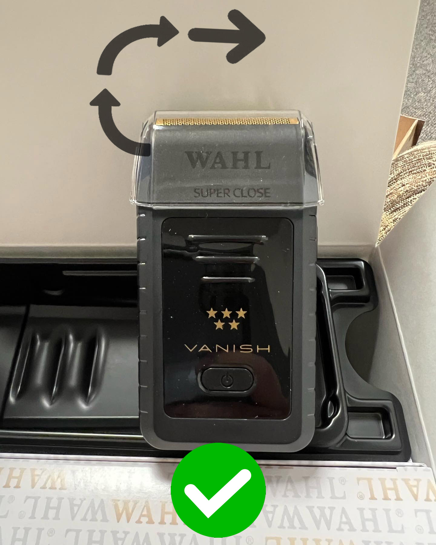 Sự khác biệt giữa nắp bảo vệ lưỡi Wahl Vanish và Wahl Finale