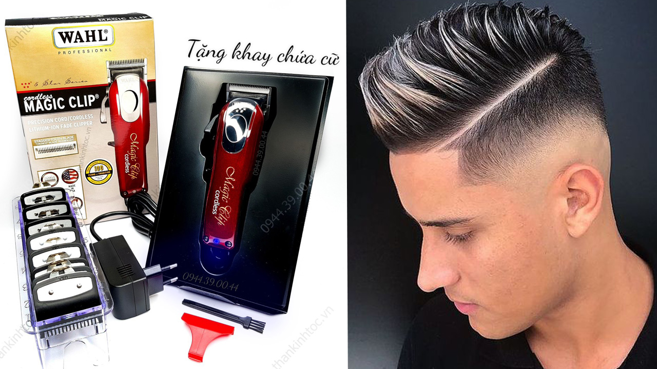 Đánh giá cắt thử WAHL MAGIC USA phiên bản 8 cữ gá thép • Chính hãng USA (tặng khay chứa cữ ngăn nắp.)