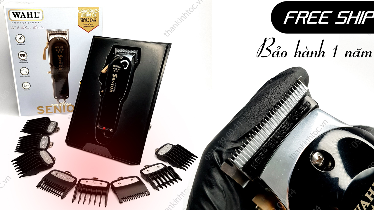 Tông đơ WAHL SENIOR USA  ( phiên bản Cữ thép )• Chính hãng USA
