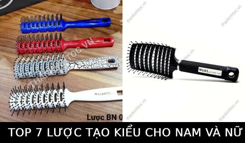 Top 7 lược tạo kiểu đẹp, an toàn cho cả nam và nữ được ưa chuộng nhất hiện nay