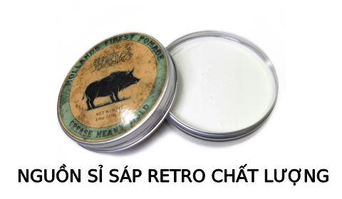 Nhà phân phối chuyên sỉ sáp vuốt tóc Retro giá tốt, chất lượng