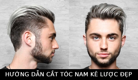 Hướng dẫn cắt tóc nam kê lược đẹp chuẩn salon