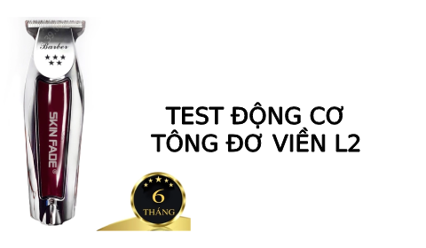 Test động cơ tông viền Skin fade L2