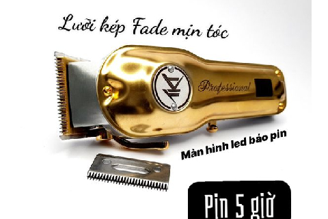 Tông đơ pin không dây cho trẻ em cắt tại nhà an toàn chuyên nghiệp chính hãng SKIN FADE SF-P19 (chọn lưỡi khi mua)