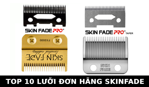 Top 10 Lưỡi Đơn Cao cấp Đi khung Hớt lược chính hãng SKIN FADE