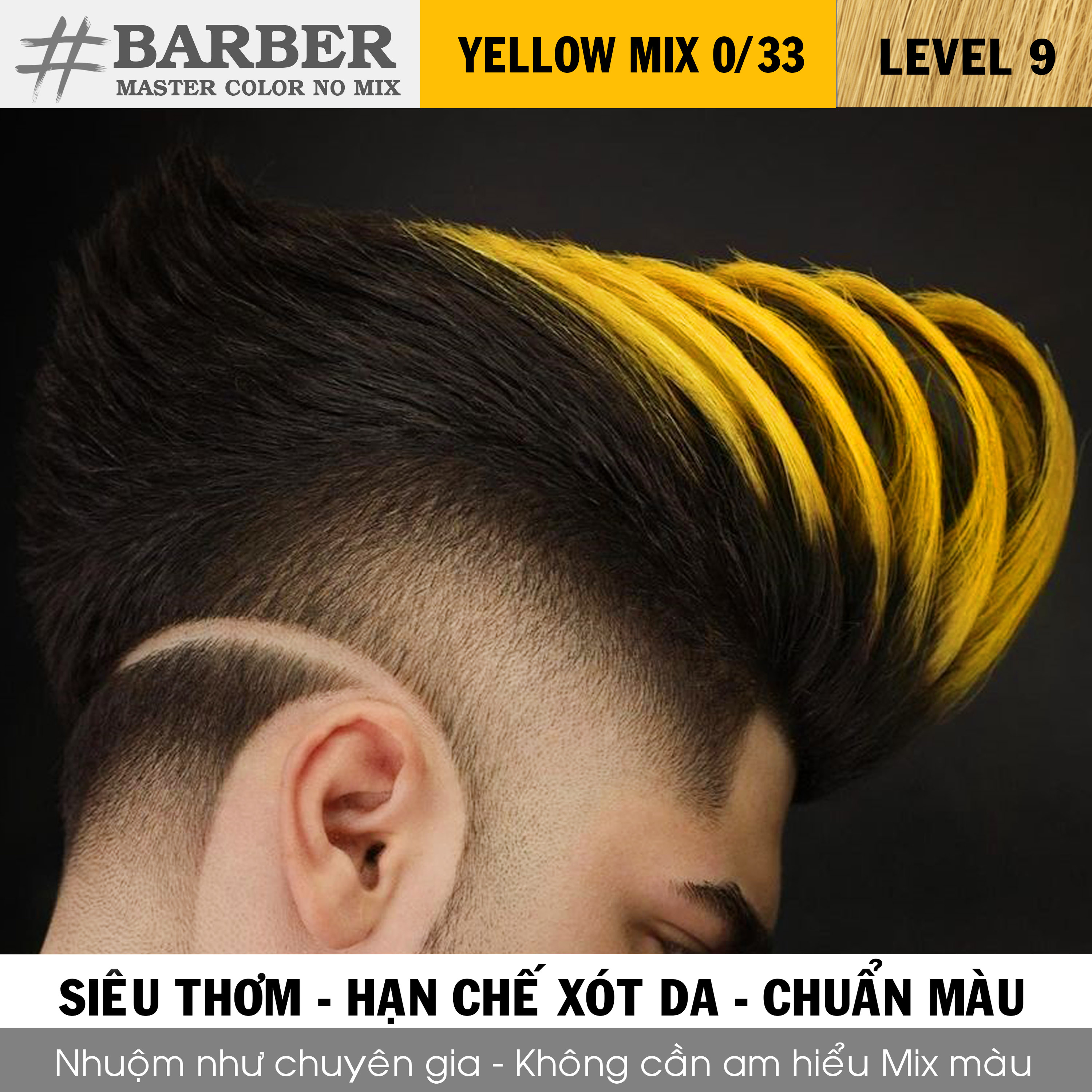 Màu Mix I Ash, Blue, Green, Violet, Yellow, Orange, Red