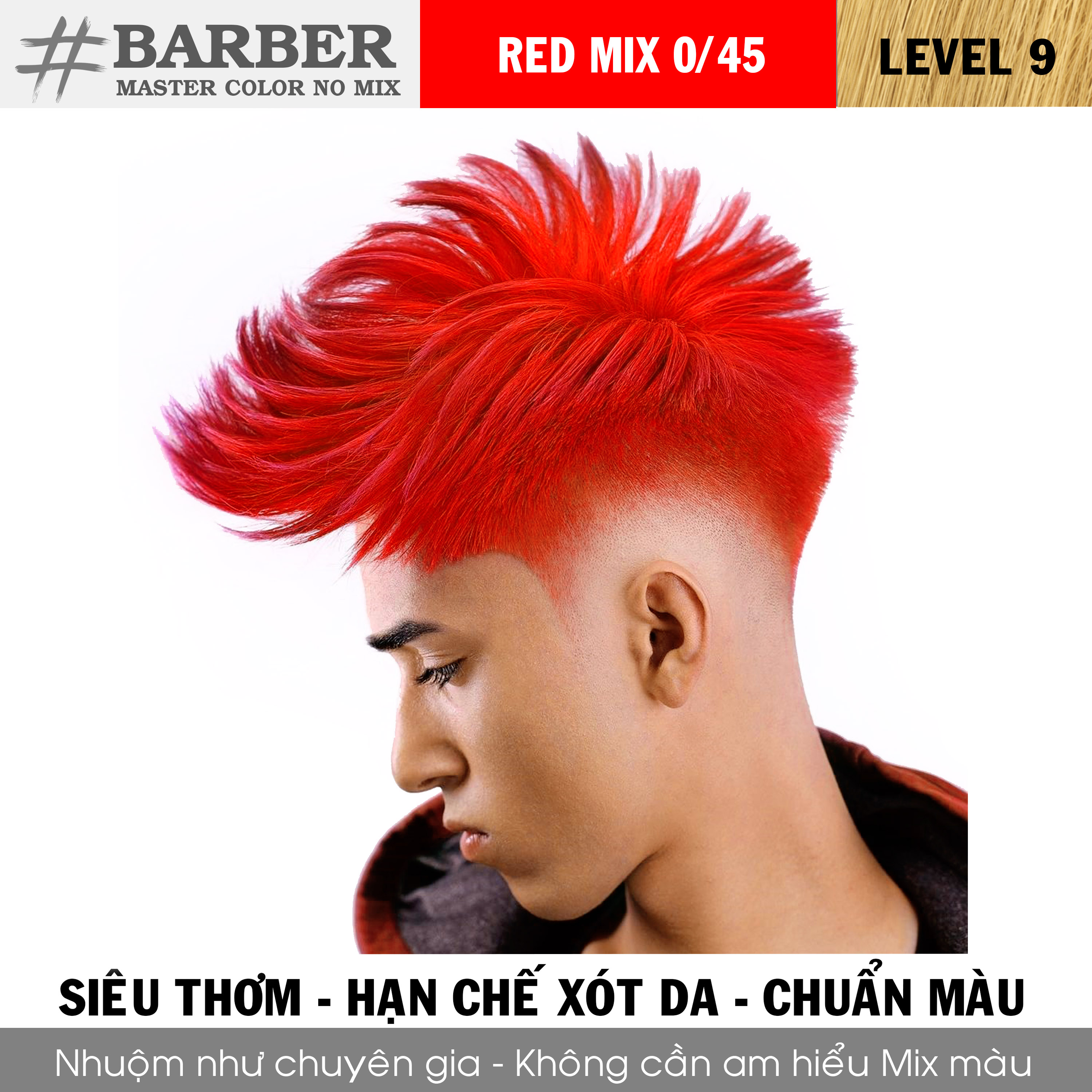 Màu Mix I Ash, Blue, Green, Violet, Yellow, Orange, Red