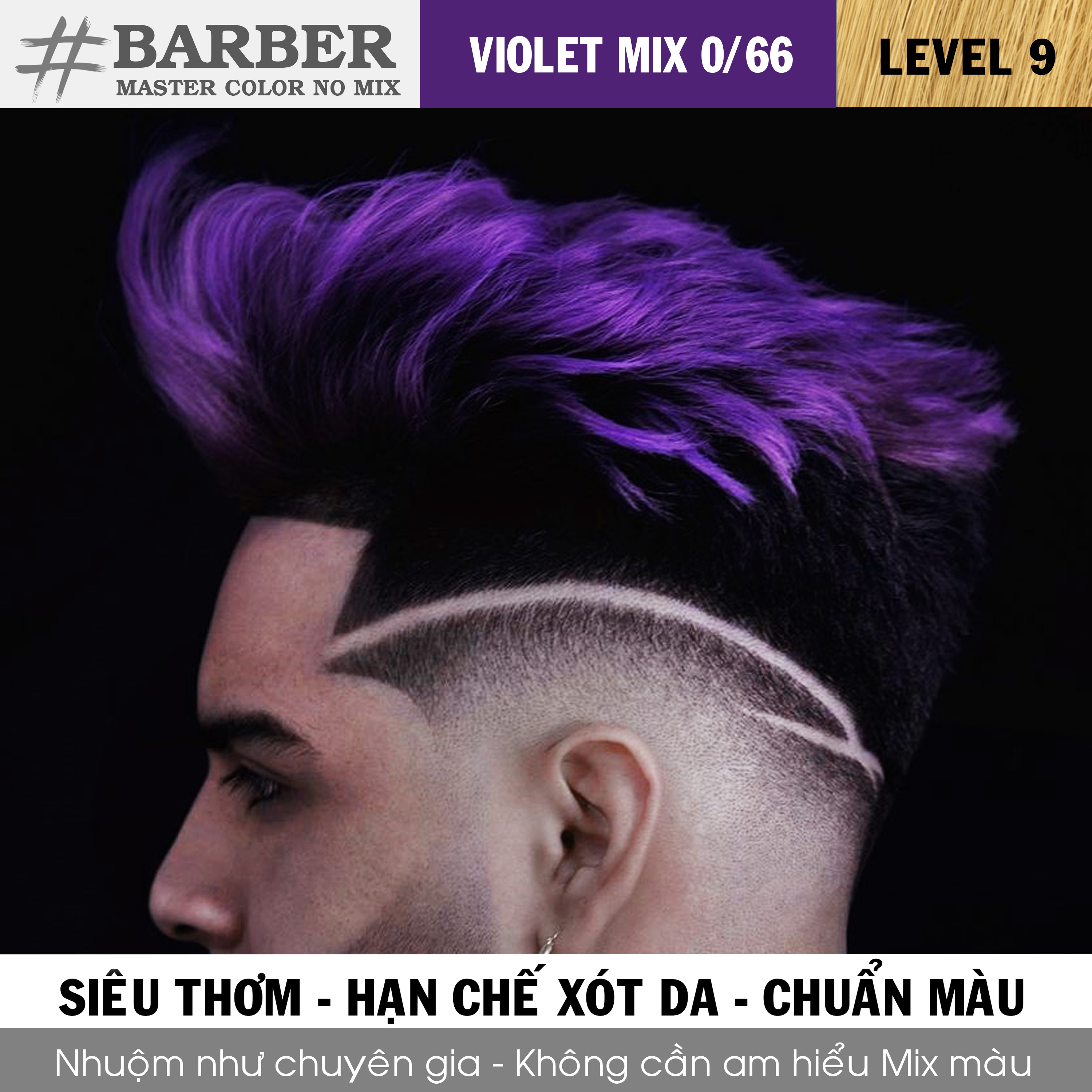 Màu Mix I Ash, Blue, Green, Violet, Yellow, Orange, Red