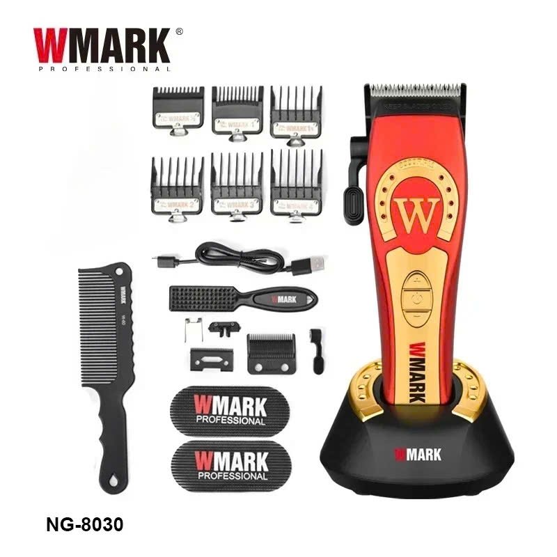 Tông Đơ Pin Lưỡi Đơn Wmark NG-8030 Chính Hãng