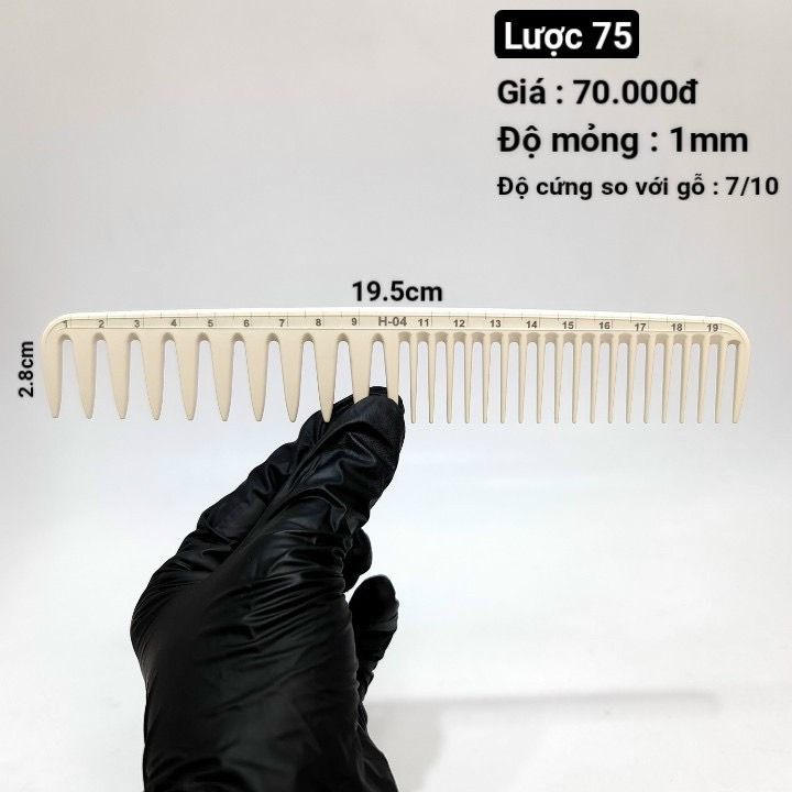 Lược 75 tạo xớ và chuốt tóc chuyên nghiệp