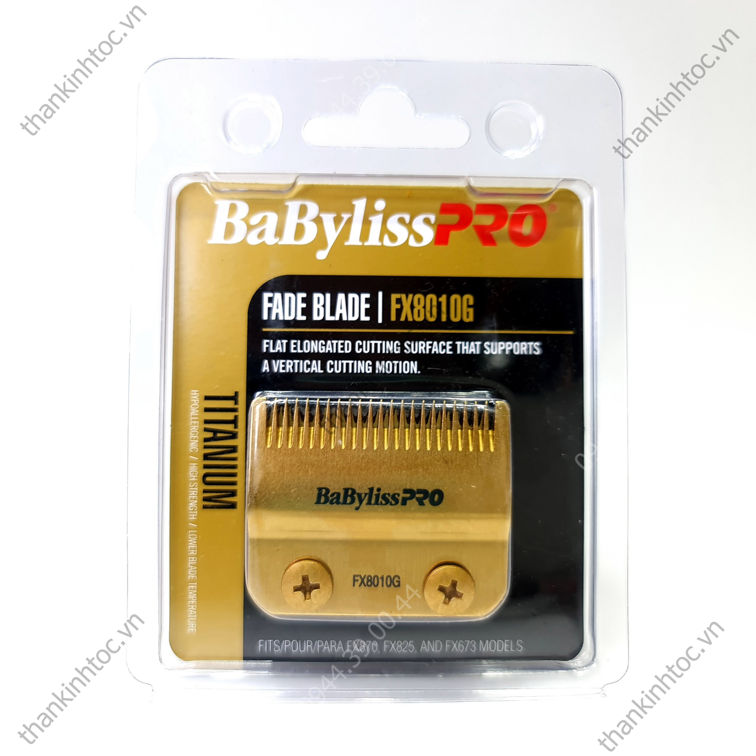 Lưỡi Đơn USA Babyliss Gold Chính Hãng