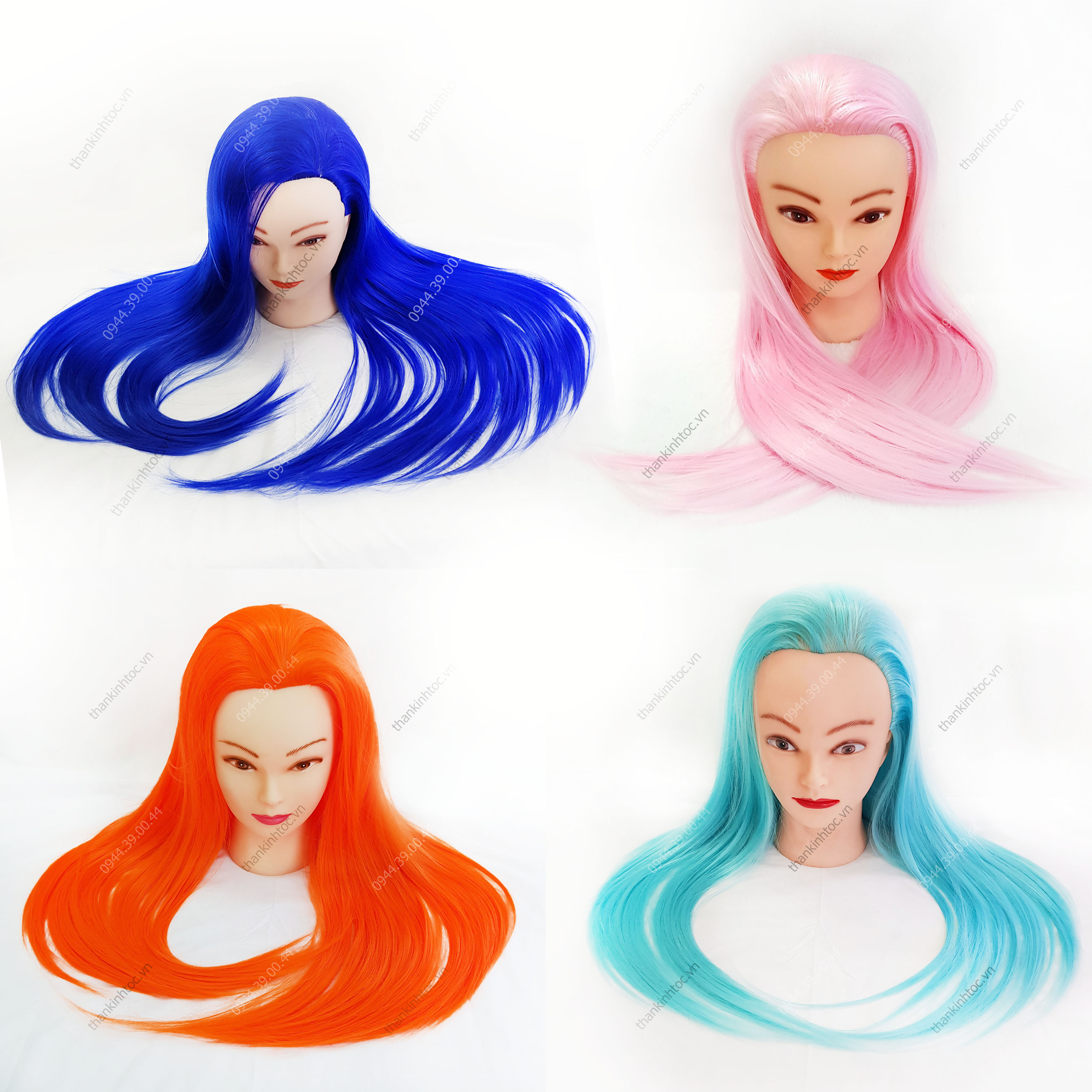 Đầu Ken Màu Cắt & Tết Tóc Chuyện Nghiệp