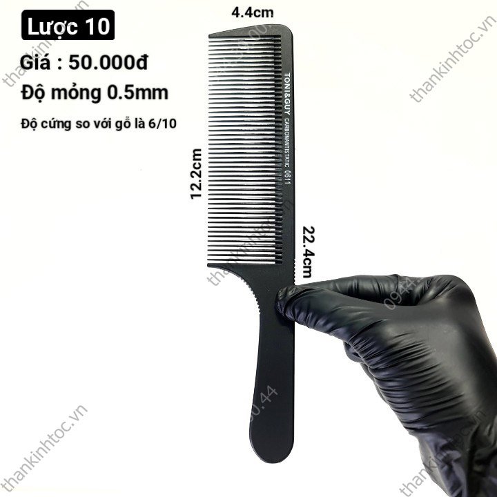 Lược 10 | Bản to cắt tóc chuyên nghiệp