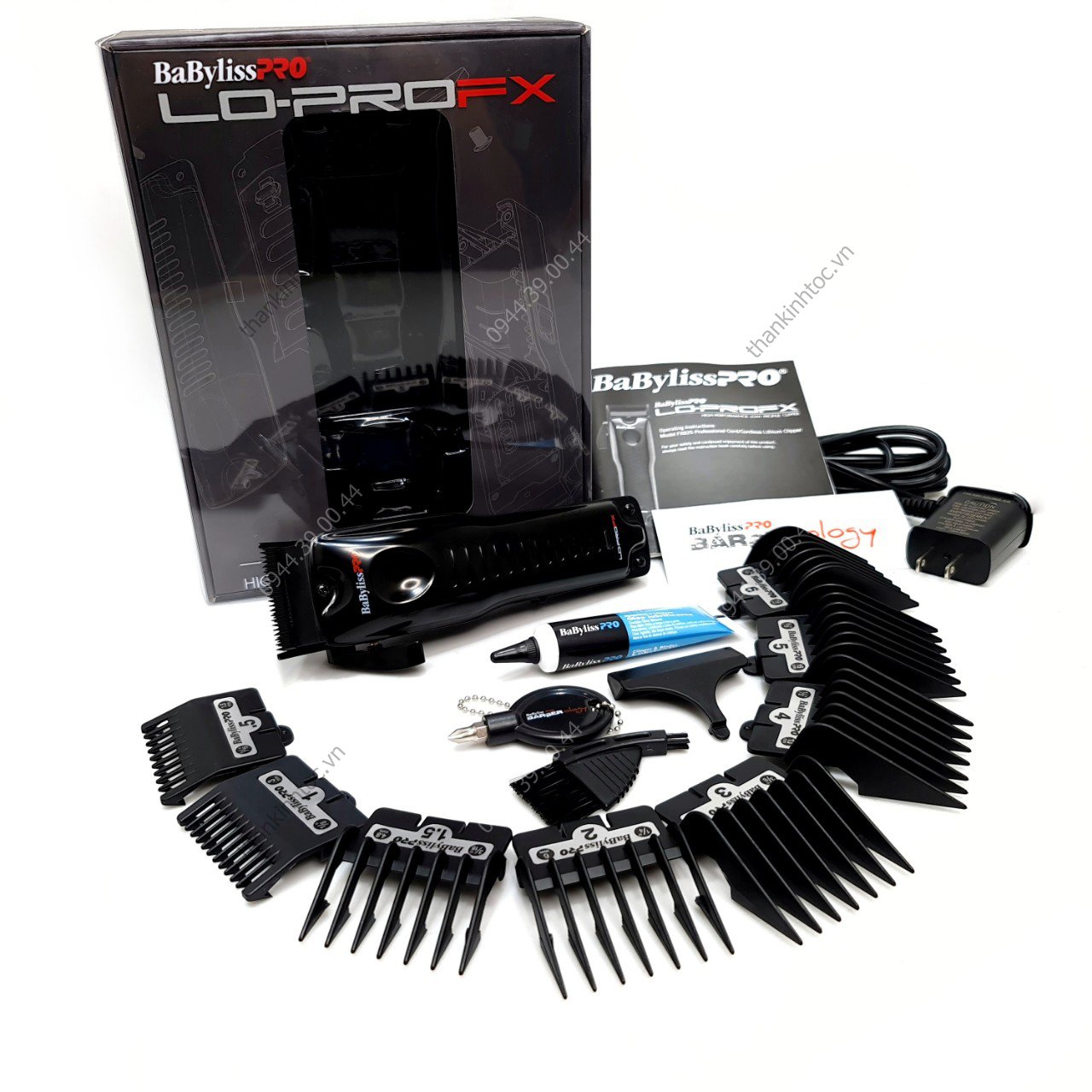 Tông đơ pin lưỡi đơn BABYLISS LO PRO - FX Chính hãng USA