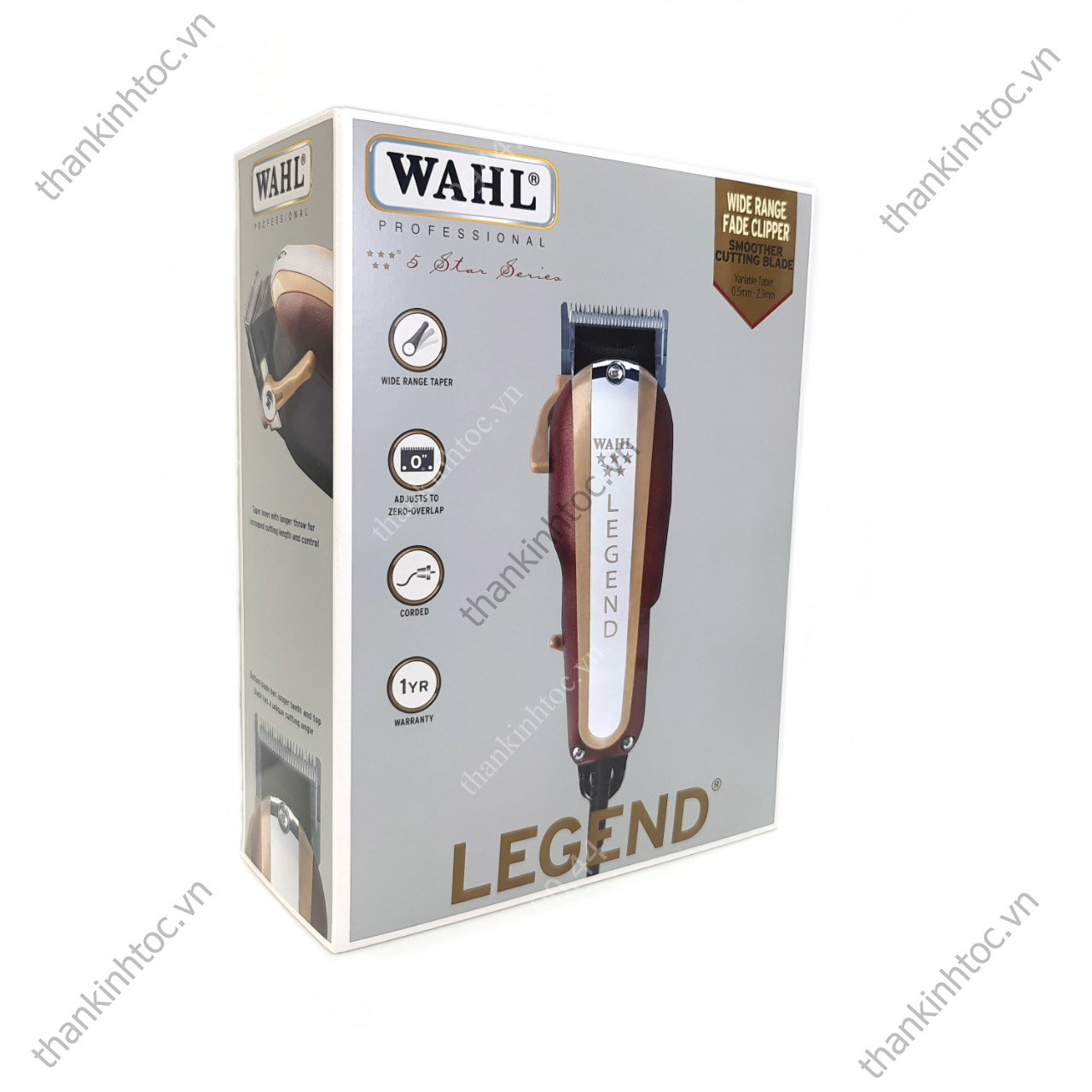 Tông đơ điện lưỡi đơn Wahl Legend chính hãng USA Bản quốc tế 220V