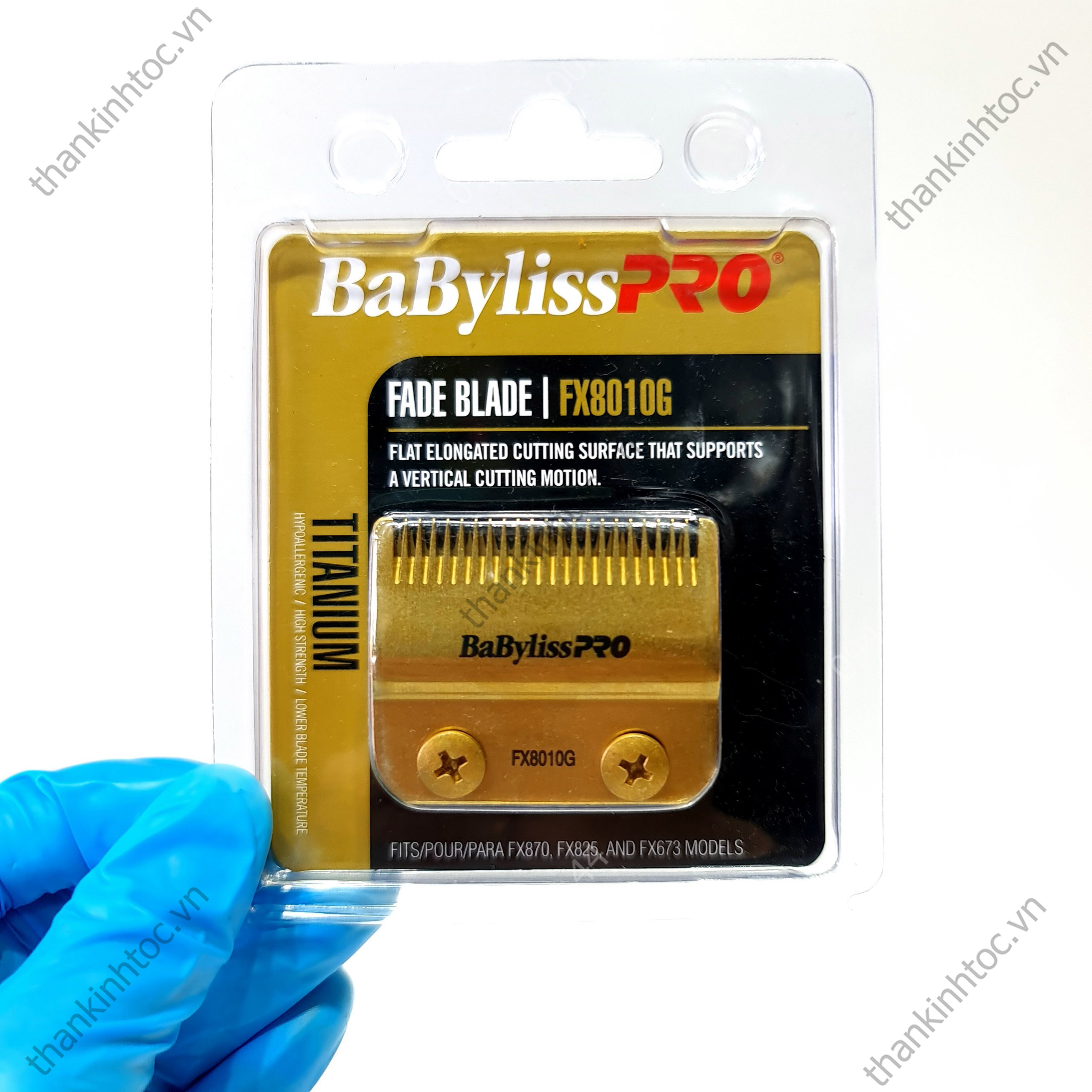 Lưỡi Đơn USA Babyliss Gold Chính Hãng