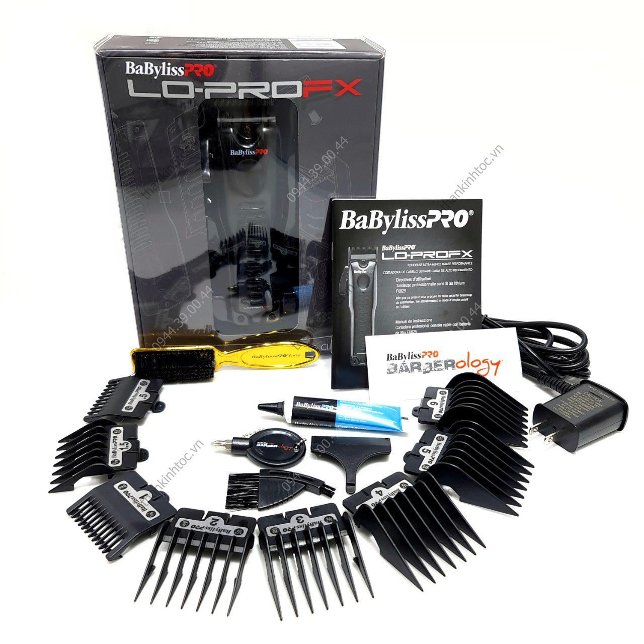 Tông đơ pin lưỡi đơn BABYLISS LO PRO - FX Chính hãng USA