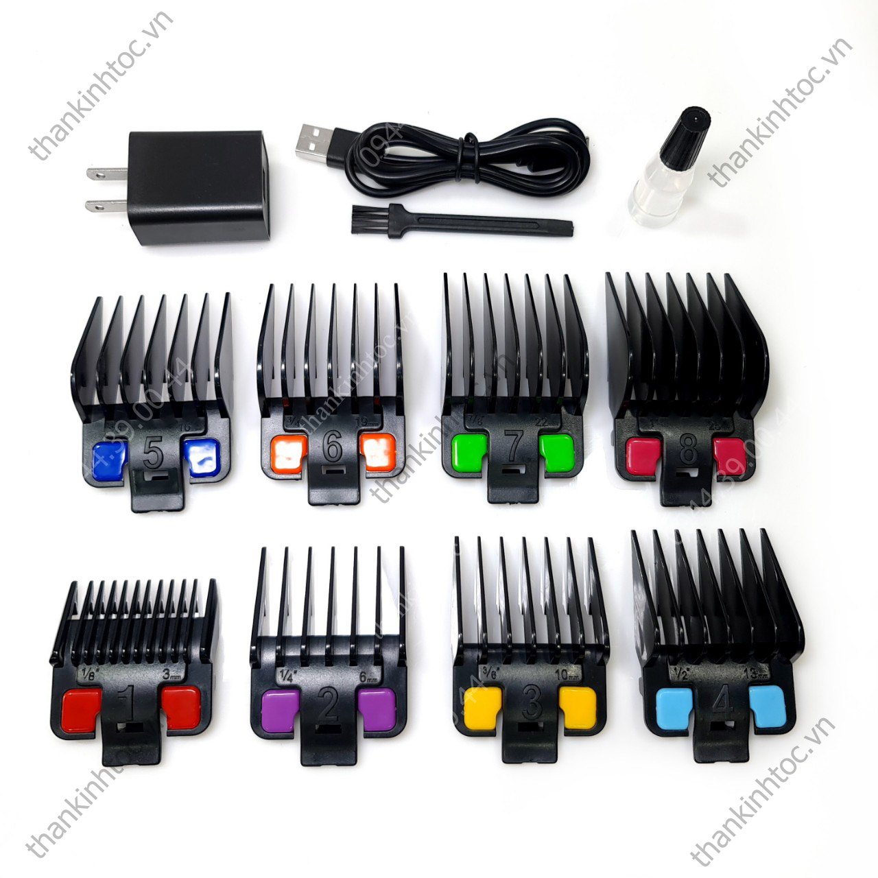 Tông Đơ Pin Lưỡi Đơn S | C NASA Silver DLC Super Motor