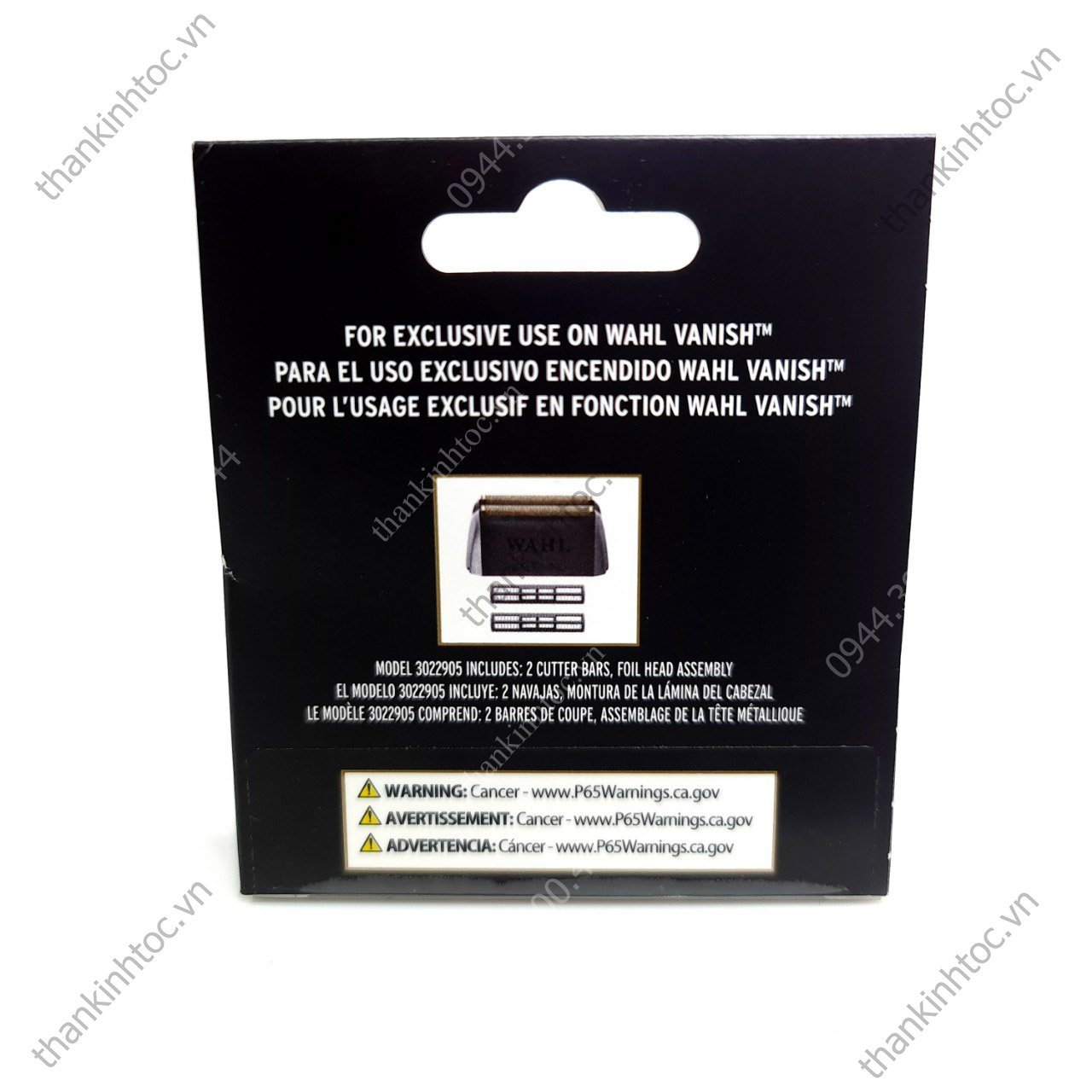 Bộ Nắp Lưỡi Cạo Wahl Vanish Chính Hãng USA