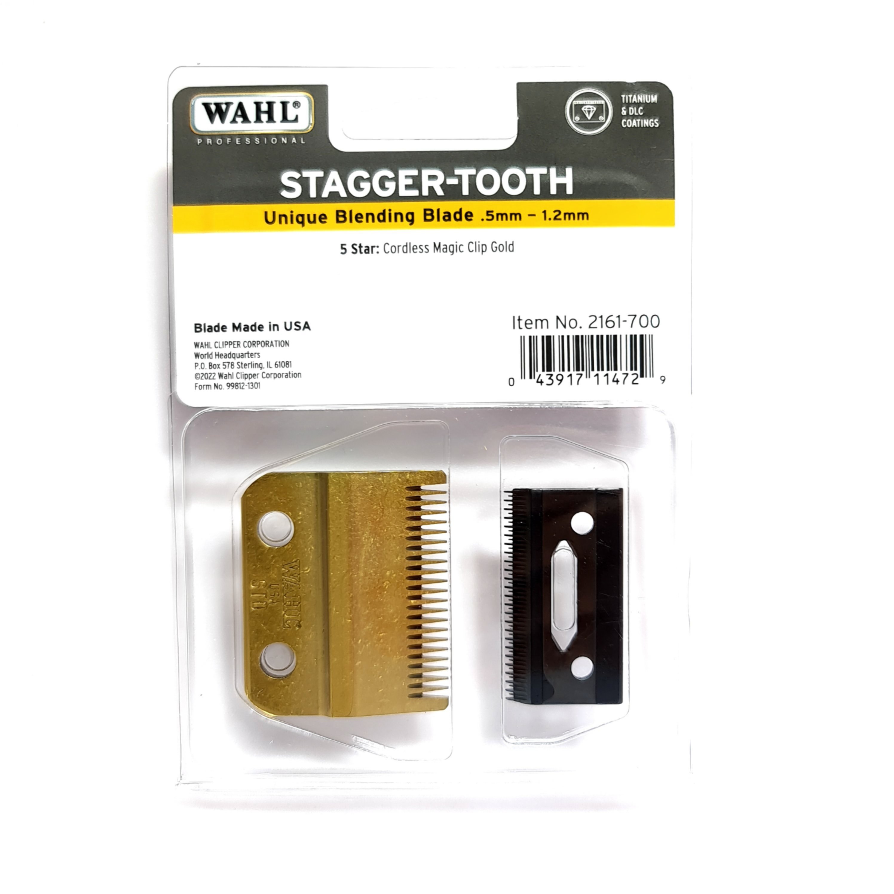 Lưỡi Kép USA Magic Gold Chính Hãng WAHL