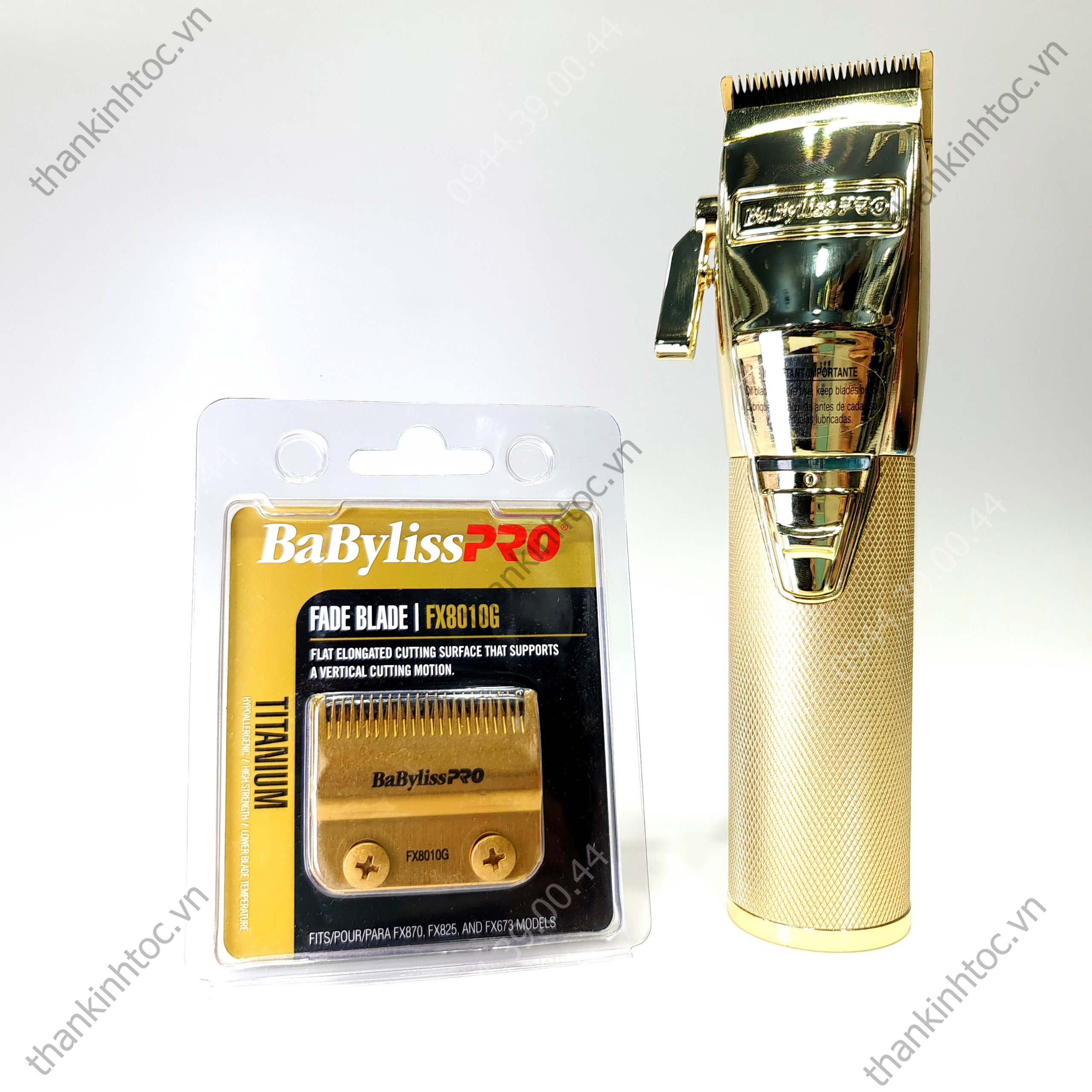 Lưỡi Đơn USA Babyliss Gold Chính Hãng