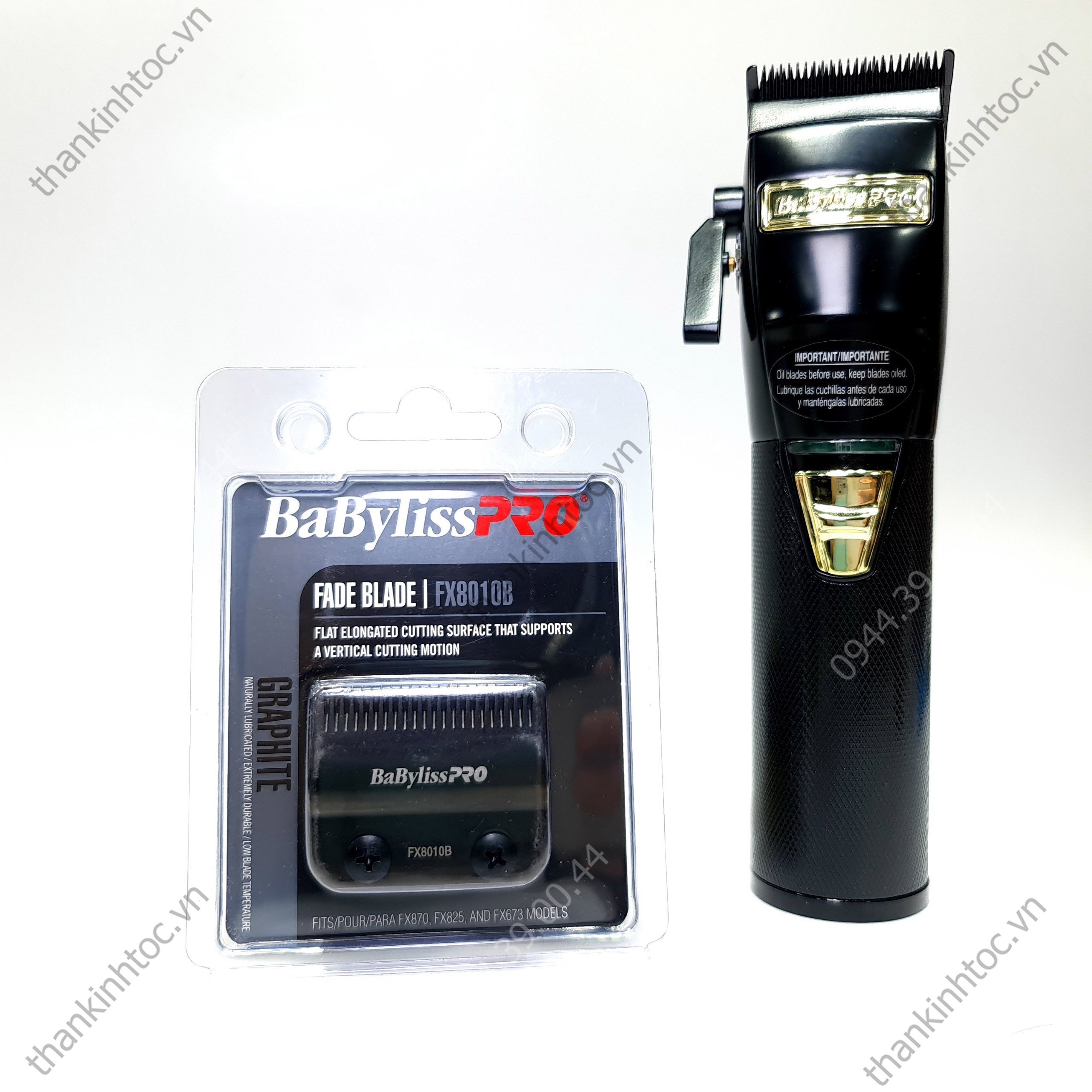 Lưỡi Đơn USA Babyliss Black Chính Hãng