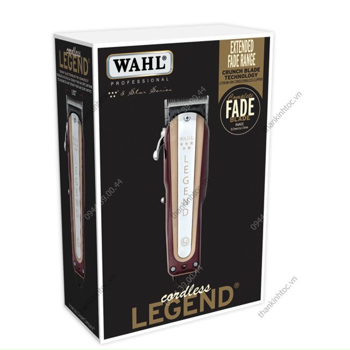 Tông Đơ Pin Lưỡi Đơn Wahl Legend Pro Li Bản Nội Địa Chính Hãng USA