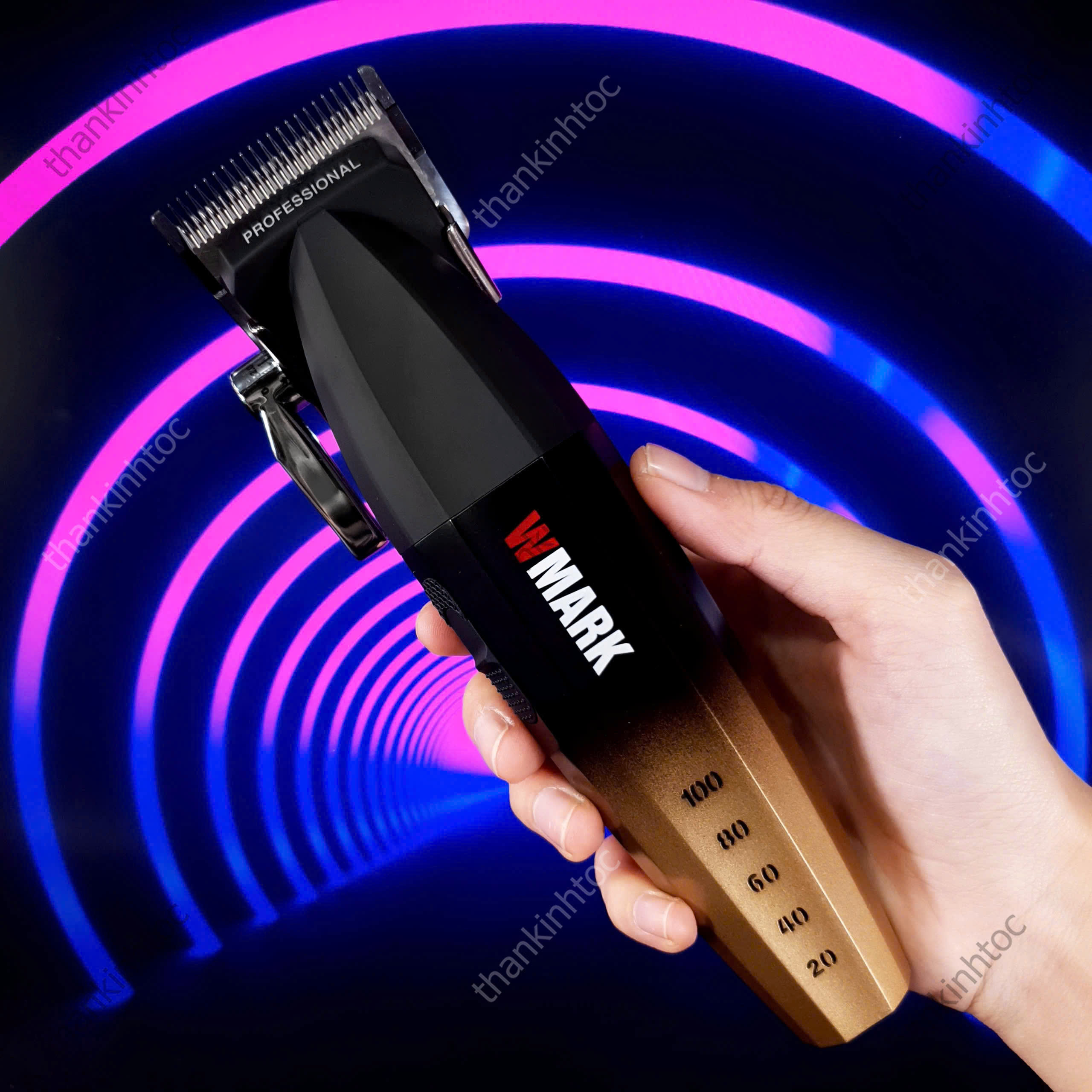 Tông Đơ Pin Lưỡi Đơn WMARK NG-2038 Chính Hãng