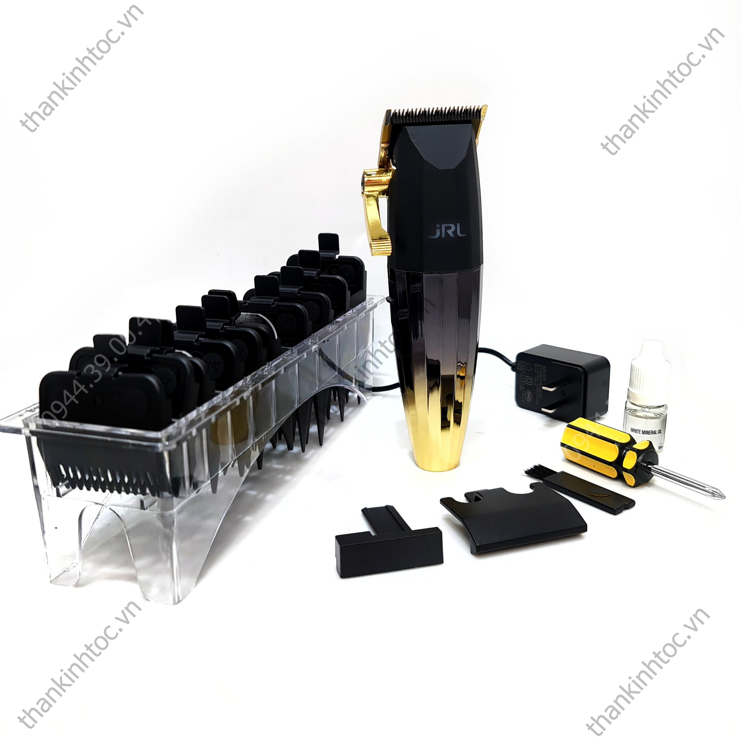 Tông Đơ Pin Lưỡi Đơn JRL Gold chính hãng USA Bản nội địa