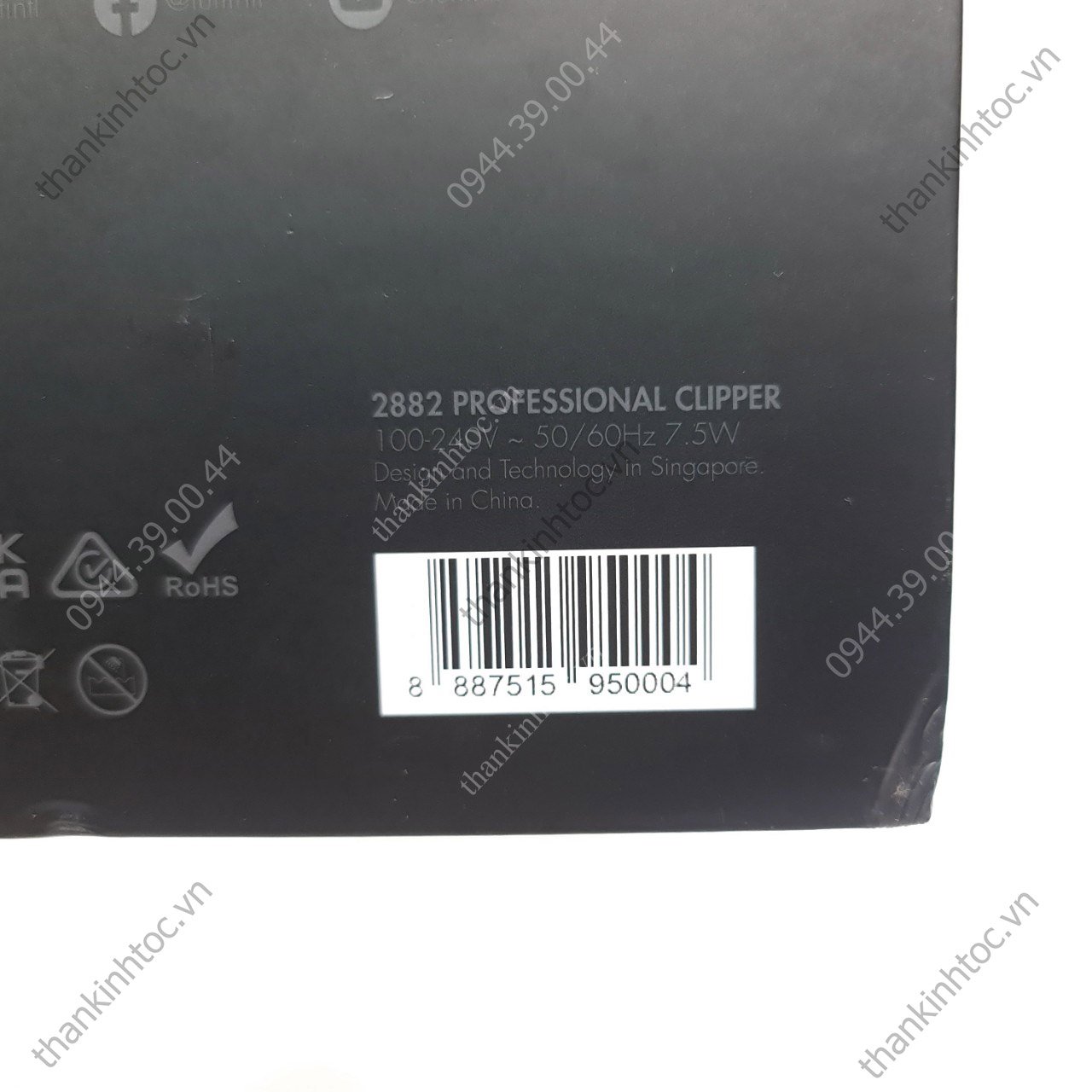 Tông Đơ Pin TUFT Chính Hãng Singapore