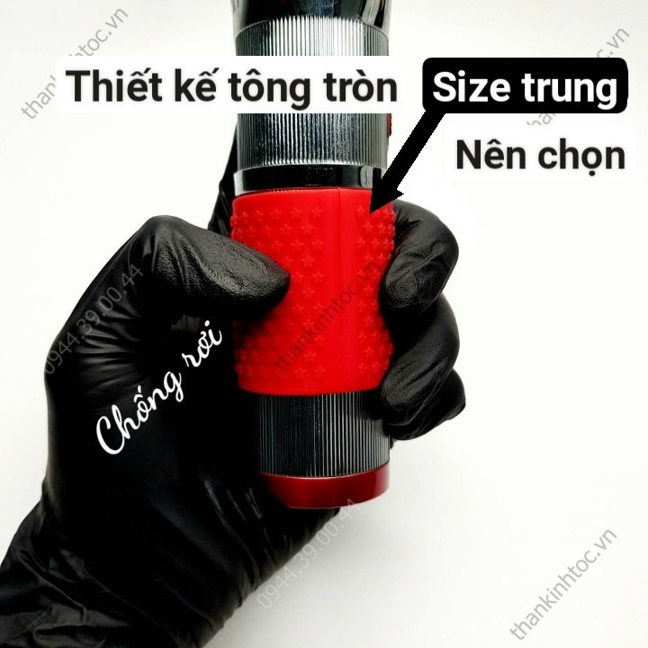 Cao su bọc tông đơ chống trượt chuyên nghiệp