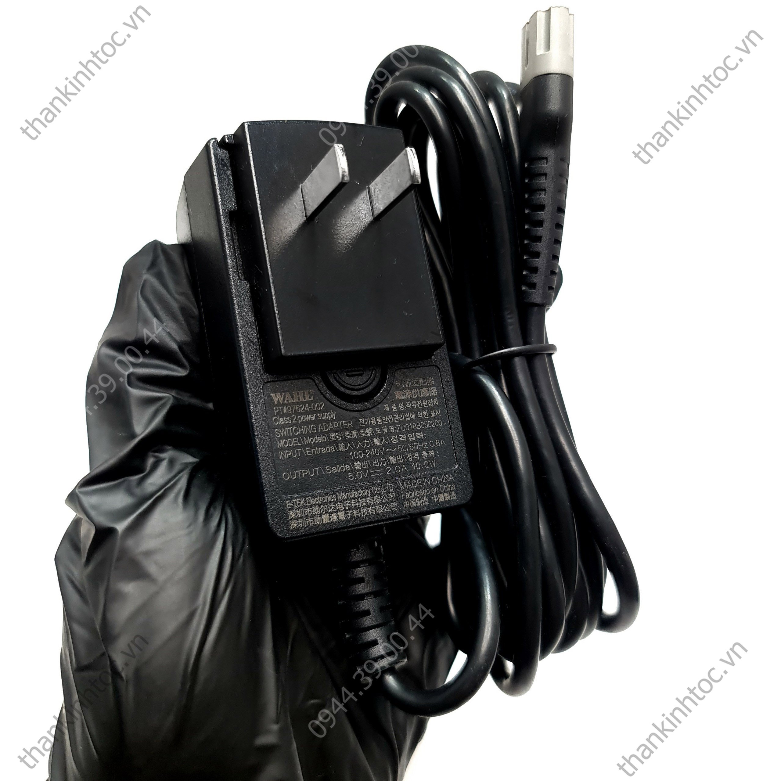 Sạc Tông Đơ WAHL Chính Hãng Nội Địa USA (Bản Sạc Nhanh Chui Xám)