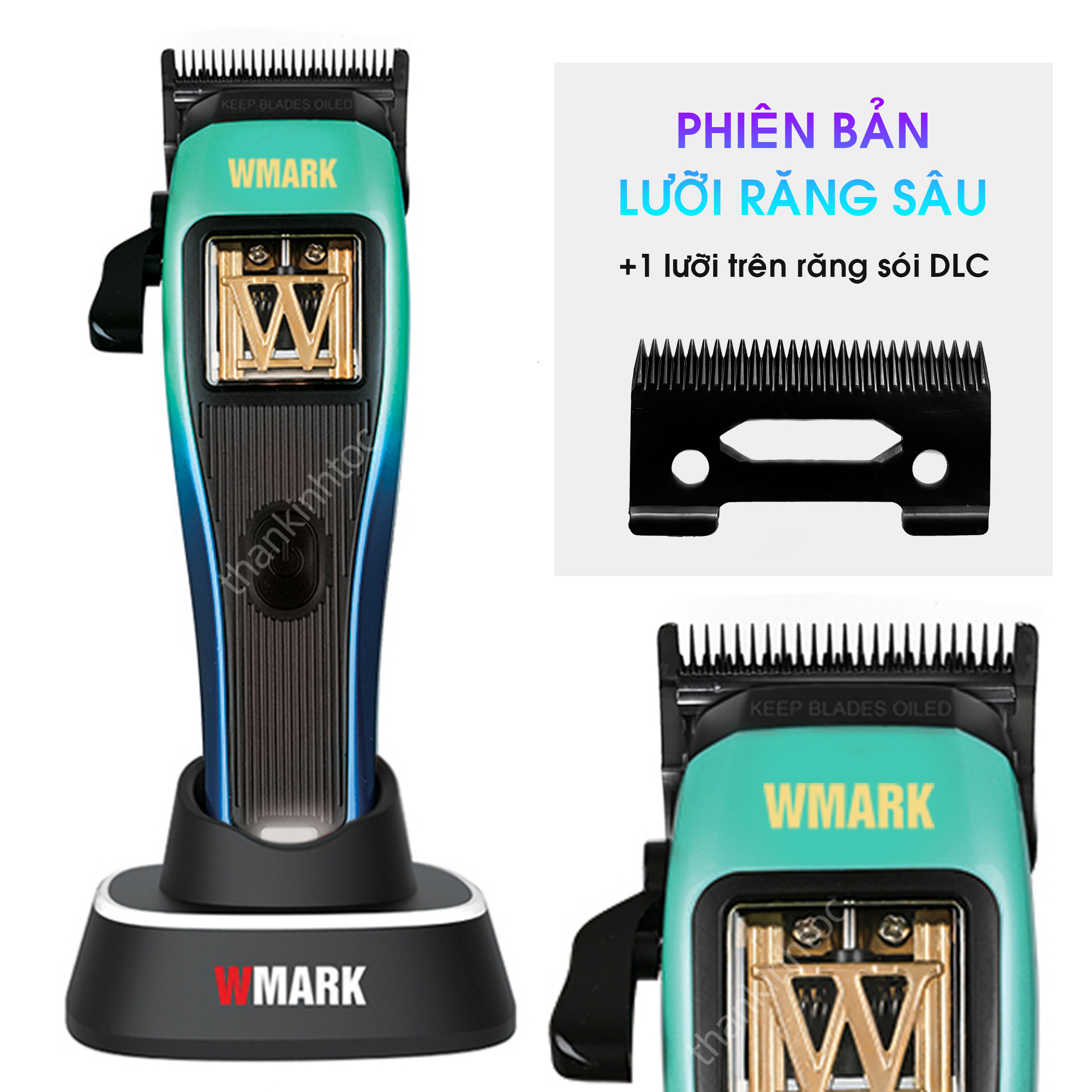 Tông Đơ Pin Từ Tính WMARK NG-X1 POLAR Vector Motor Chính Hãng