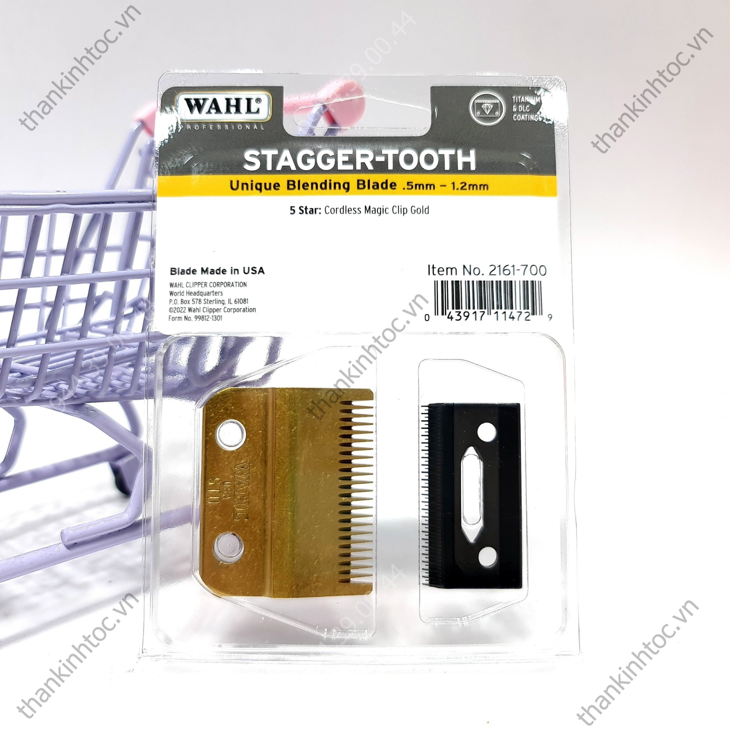 Lưỡi Kép USA Magic Gold Chính Hãng WAHL