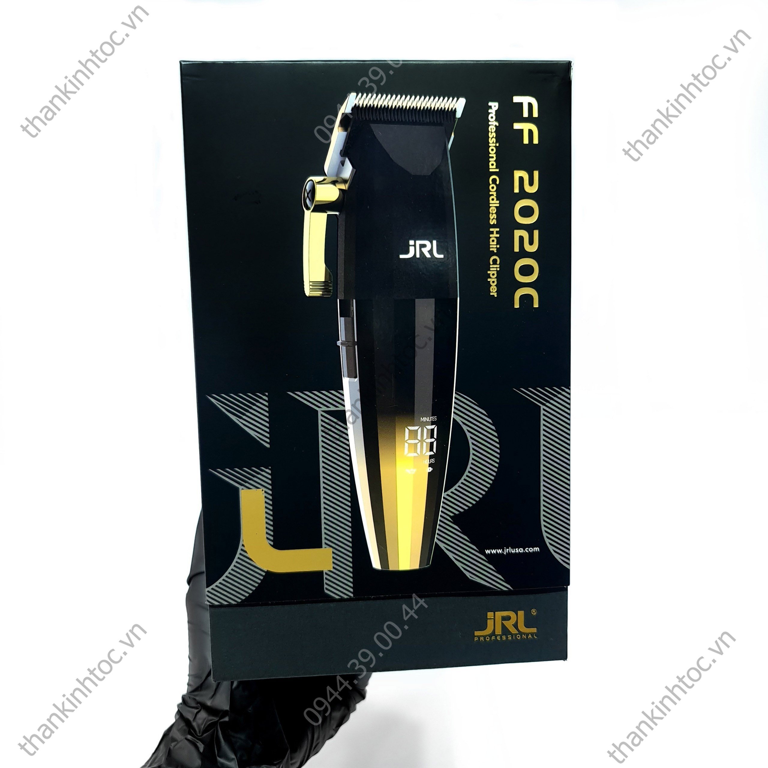 Tông Đơ Pin Lưỡi Đơn JRL Gold chính hãng USA Bản nội địa