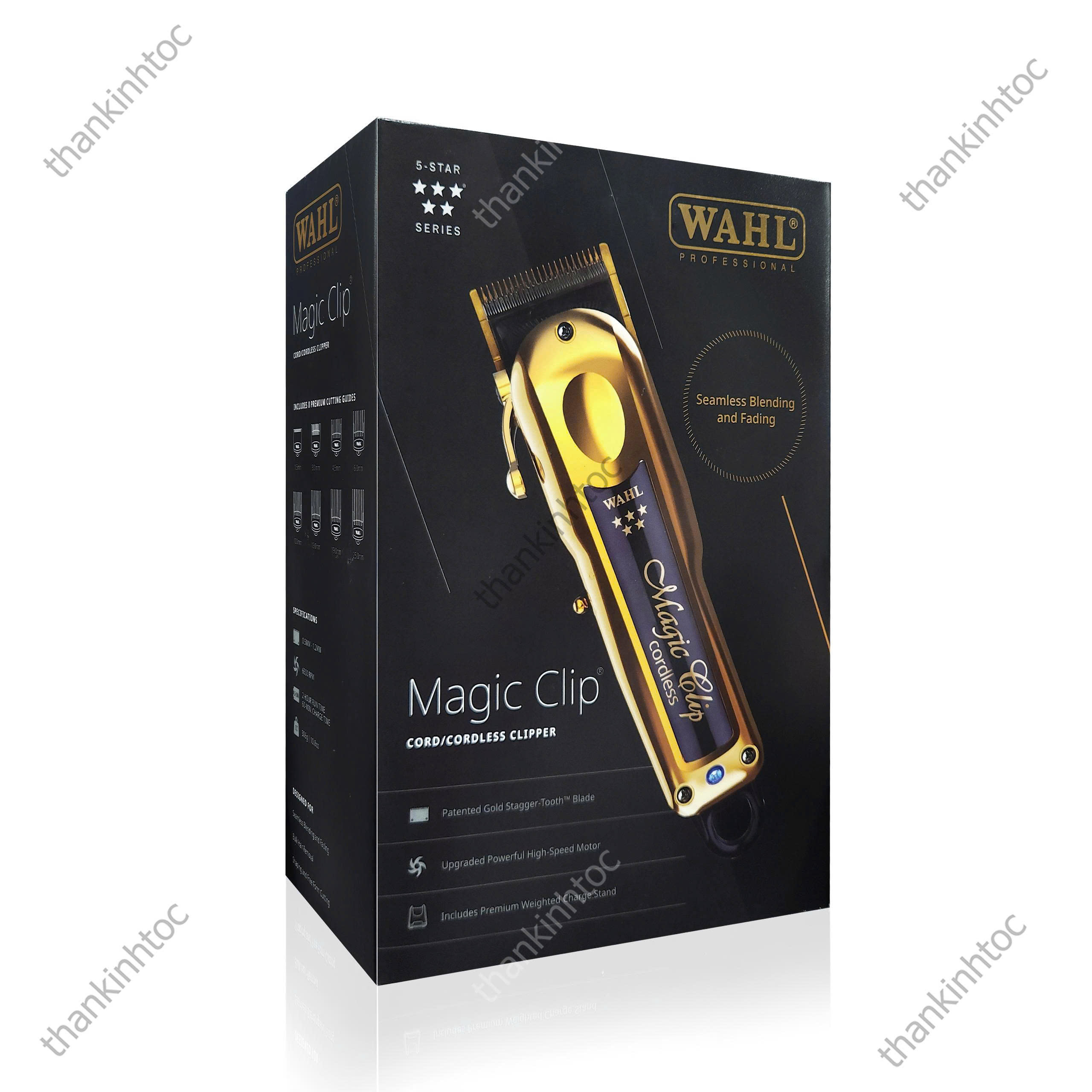 Tông Đơ Pin Lưỡi Kép Wahl Magic Gold Chính Hãng USA