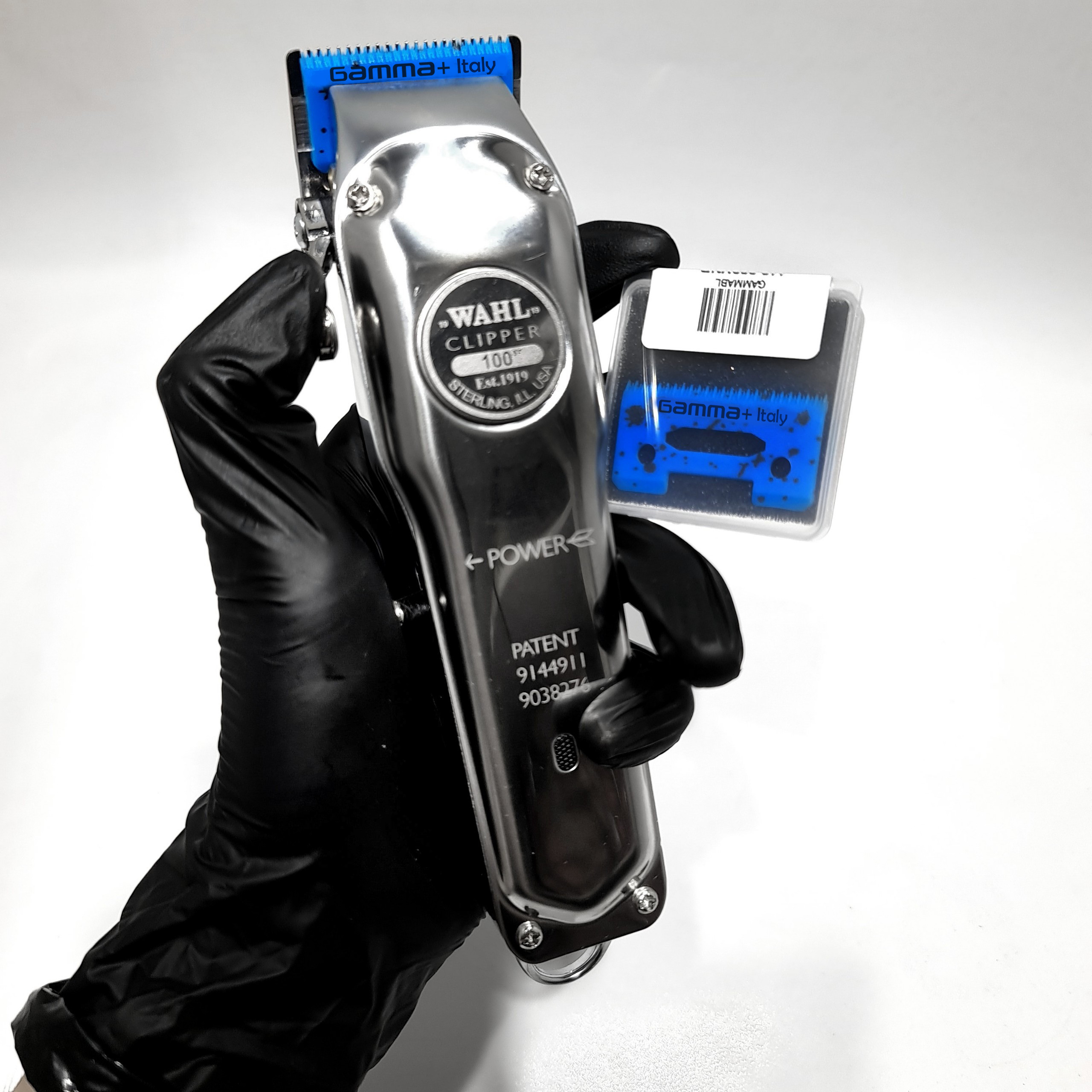 Lưỡi kép sứ trên Gamma+ color Giảm nóng siêu bén