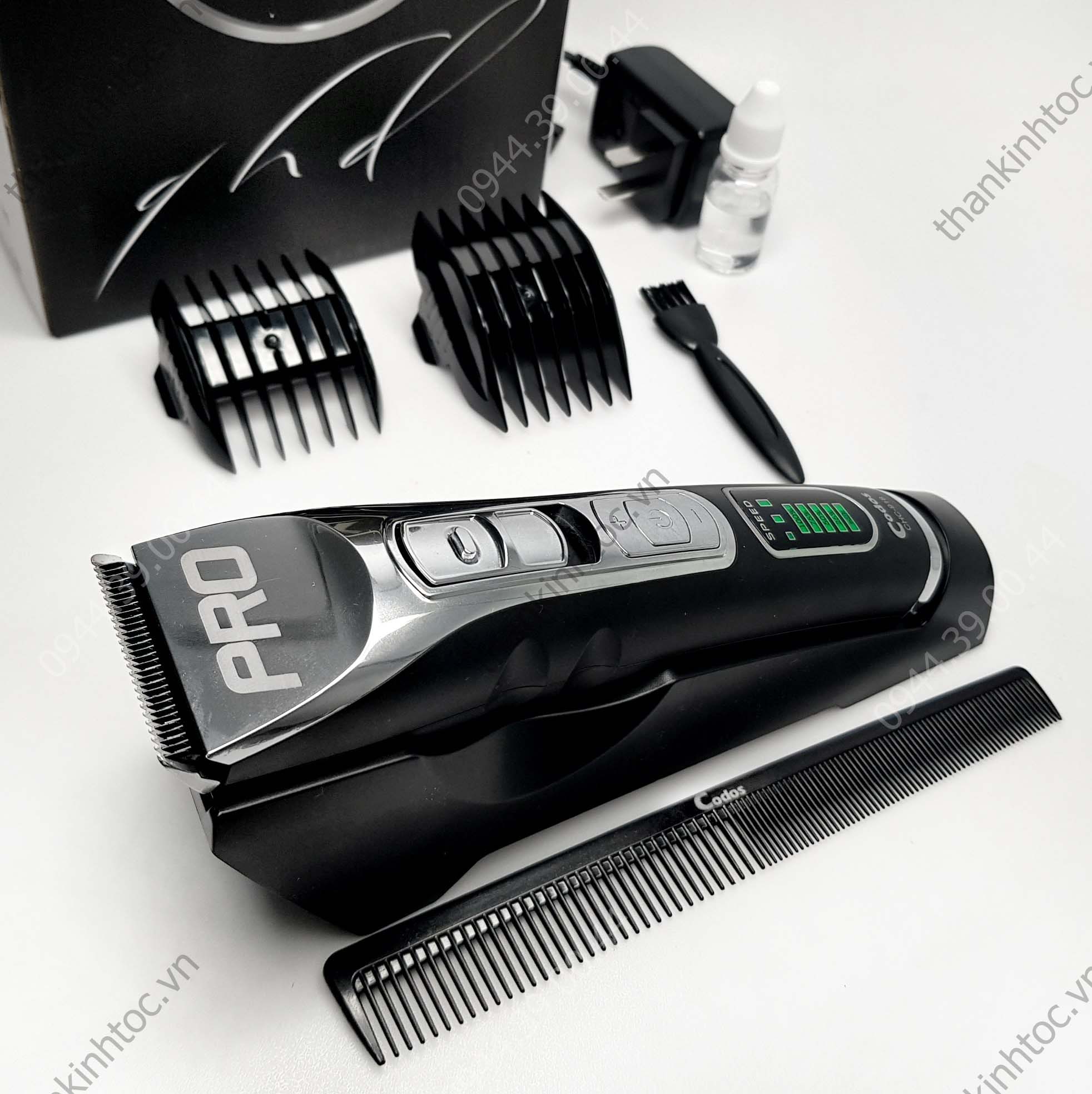 Tông đơ pin Lưỡi đơn CODOS 918 PRO Chính hãng