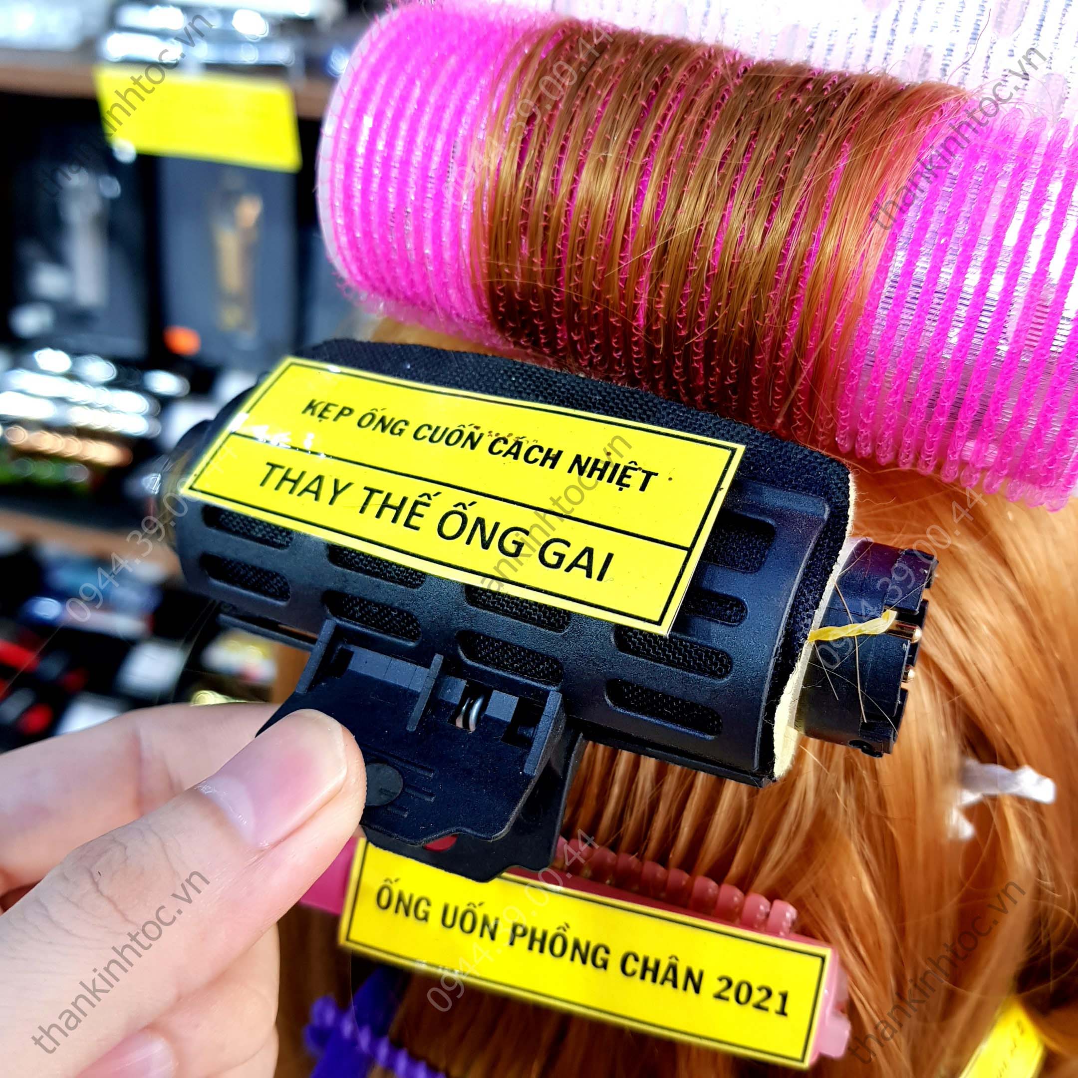 Kẹp Cách Nhiệt cho ống uốn nóng setting