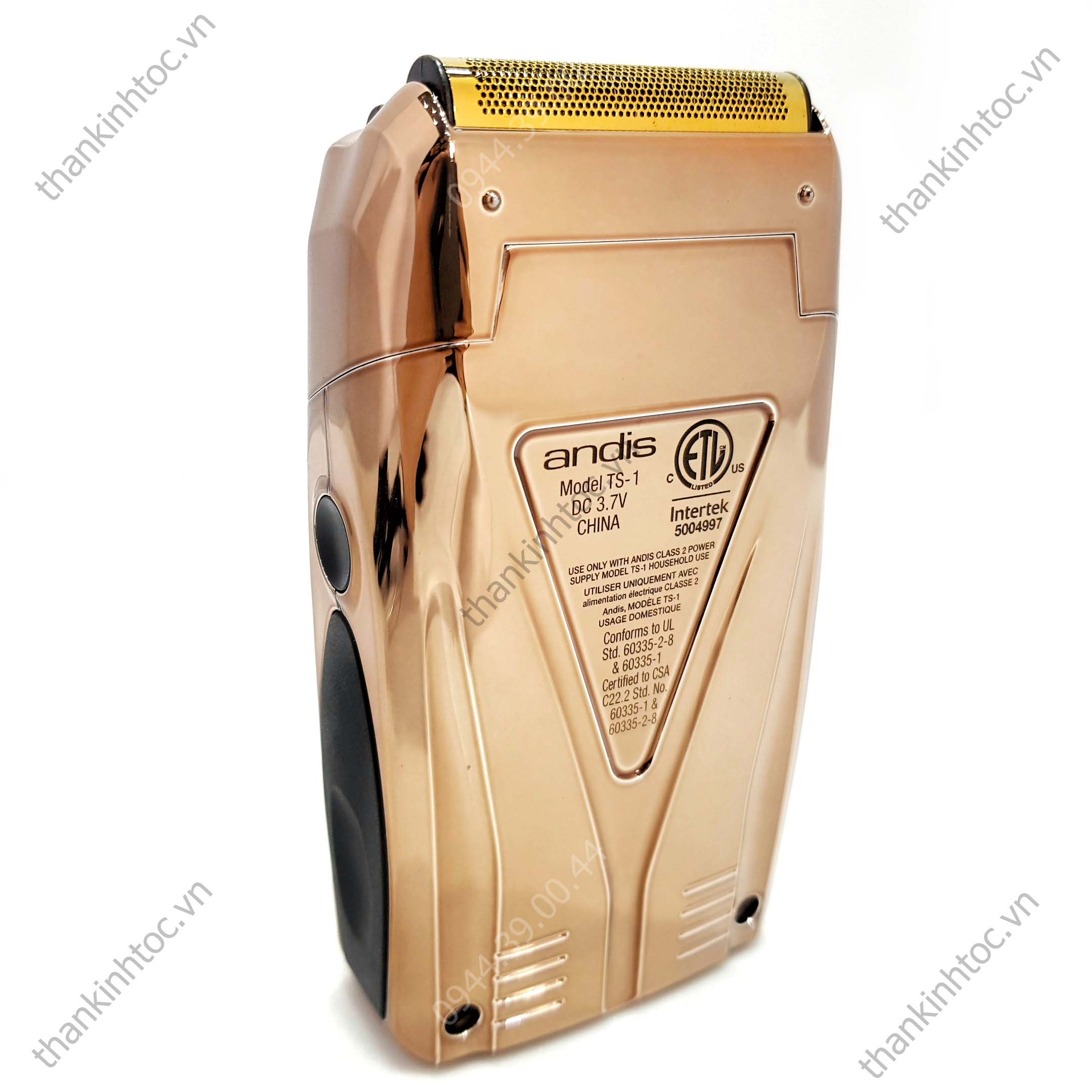 Cạo khô andis ROSE GOLD chính hãng USA