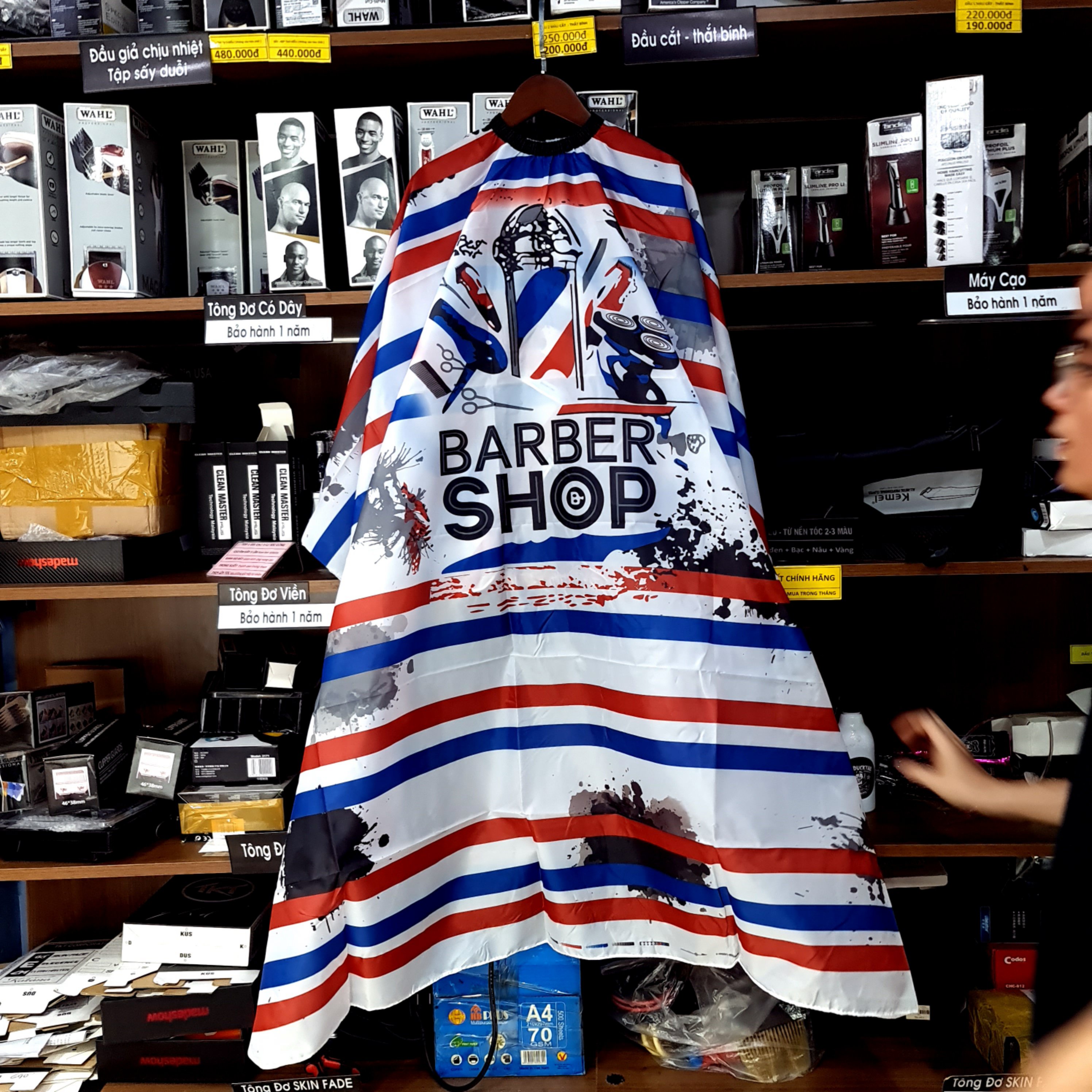 Áo choàng BB26 cổ thun dài 160cm